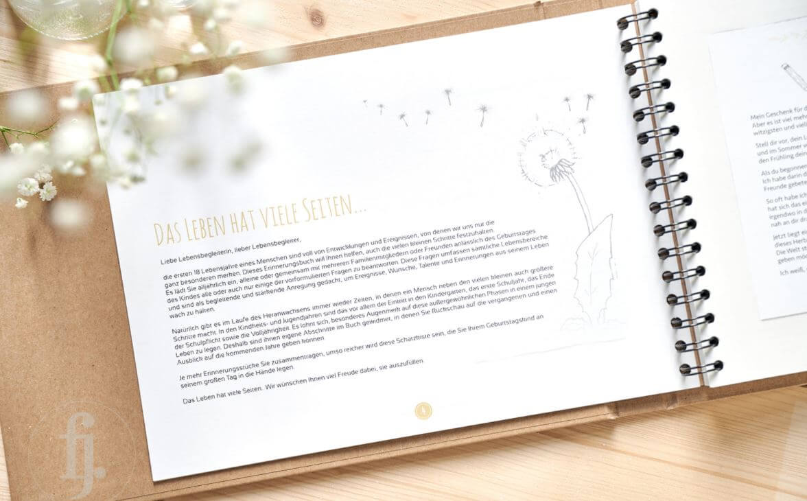 wachsen. Das Buch "natur"